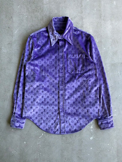 Louis Vuitton Velvet Monogram Shirt
