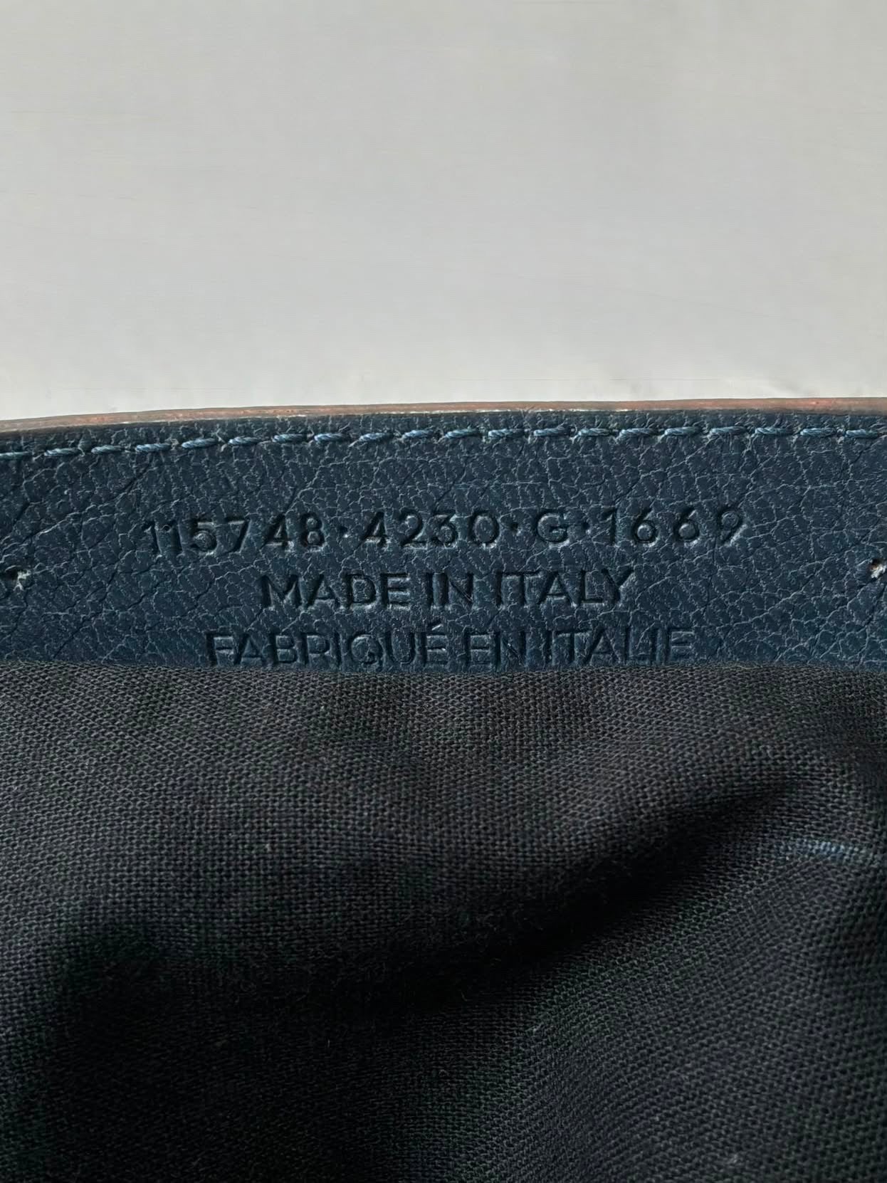 Balenciaga City Blue Lambskin Bag