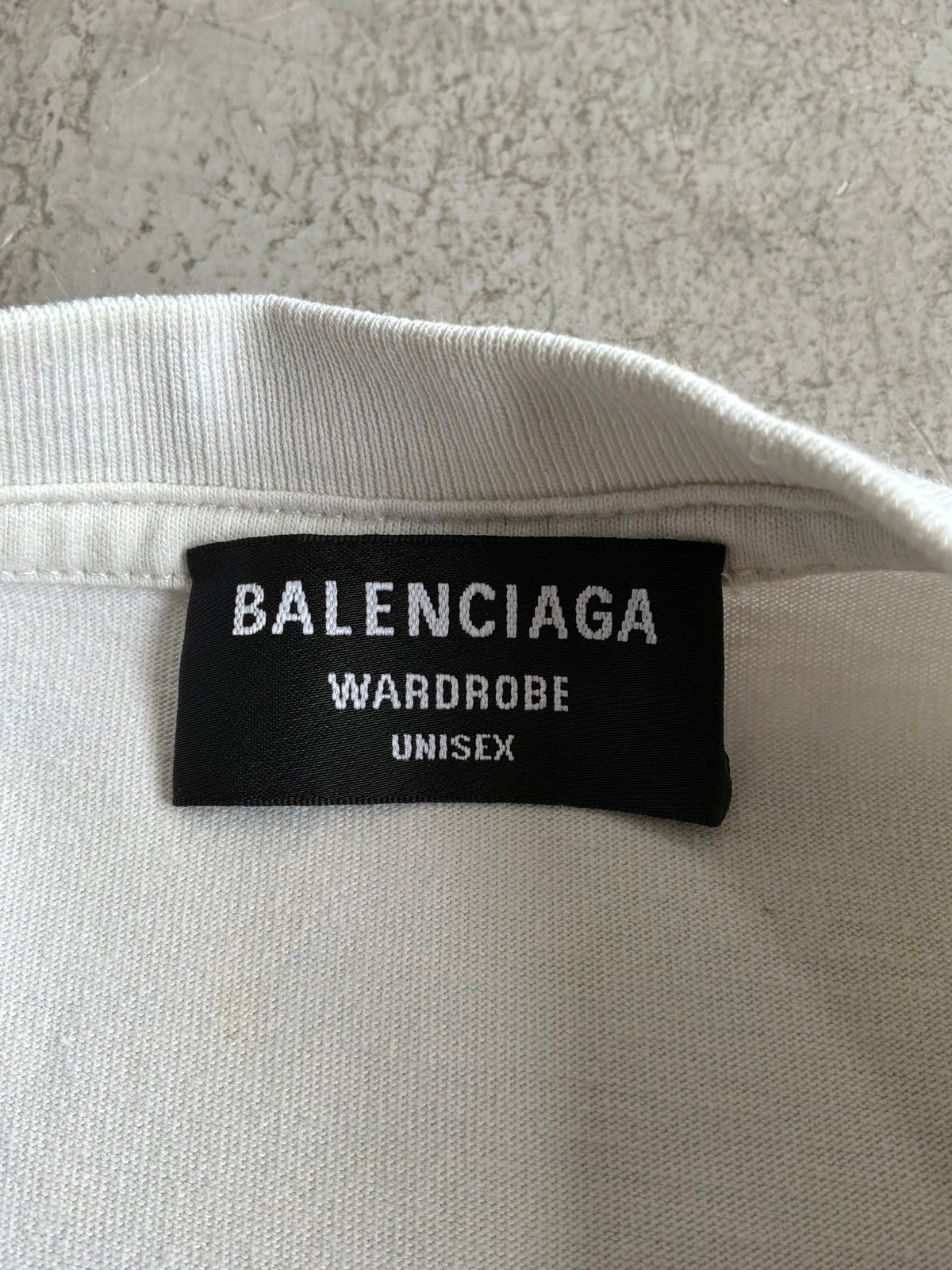 Balenciaga Political Campaign Embroidered Tee