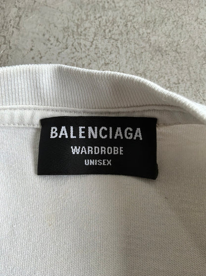 Balenciaga Political Campaign Embroidered Tee