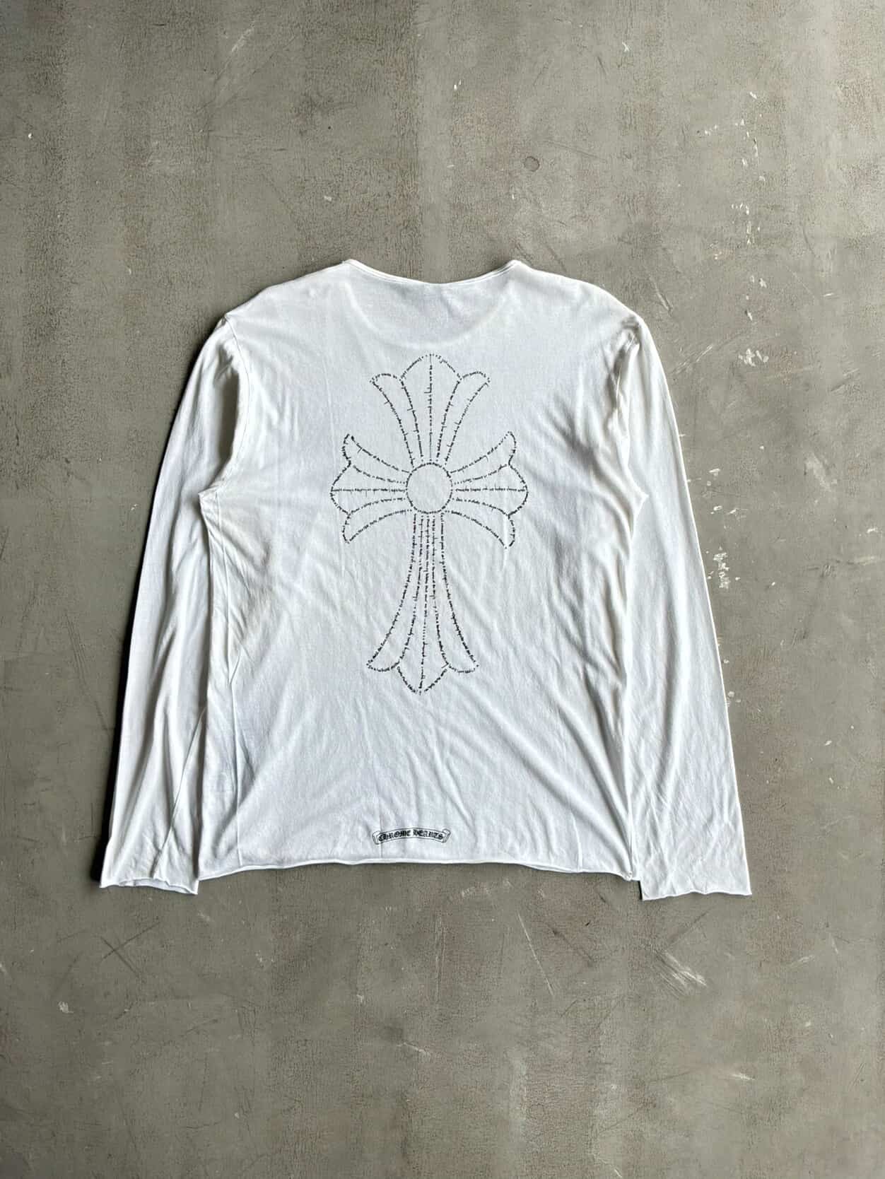 Vintage Chrome Hearts Cross Stark Signature Longsleeves