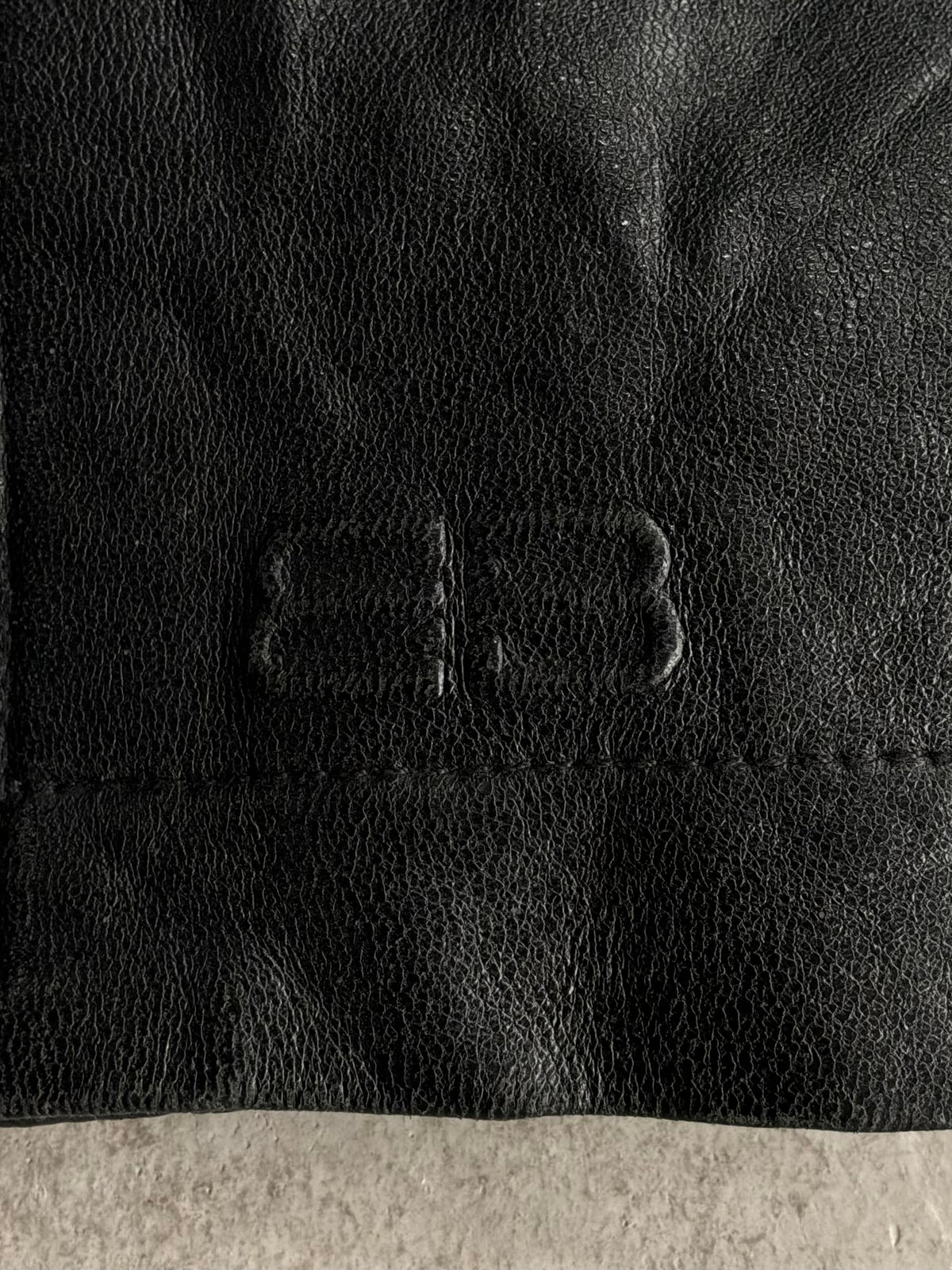 Vintage Balenciaga Harrington Leather Jacket