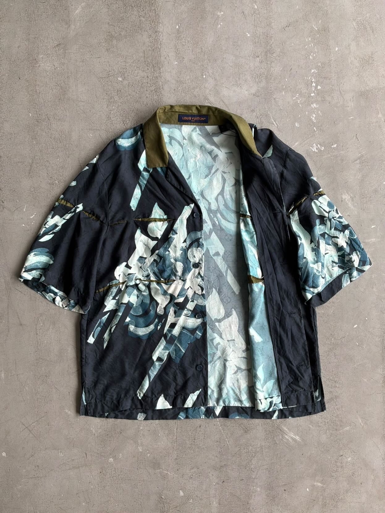 Louis Vuitton Floral Monogram Bowling Shirt