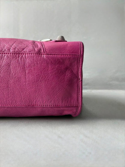Balenciaga City Giant 21 Purple/Pink Lambskin Bag