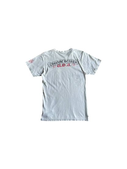 Chrome Hearts USA Scroll Tee