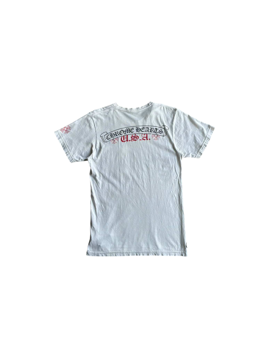 Chrome Hearts USA Scroll Tee