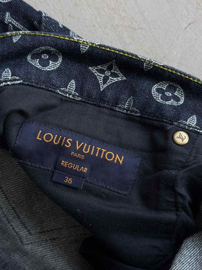 Louis Vuitton Kim Jones Era Monogram Denim Pants