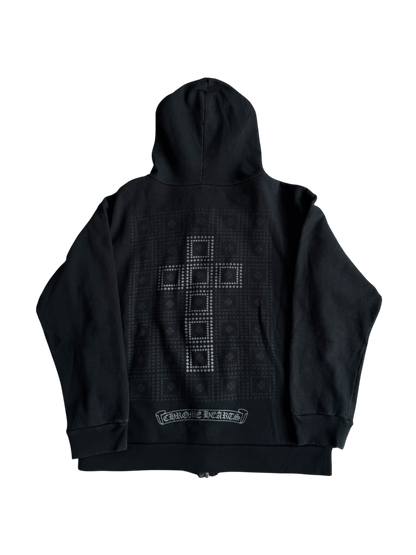 Chrome Hearts ‘Cross Graveyard’ Zip Hoodie