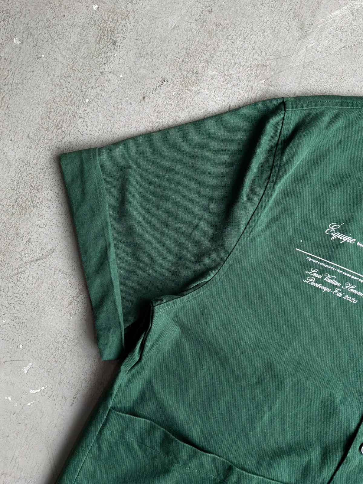 Louis Vuitton Virgil Abloh Creative Director Runway Shirt