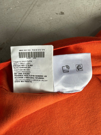 Prada Chest Logo Orange Tee