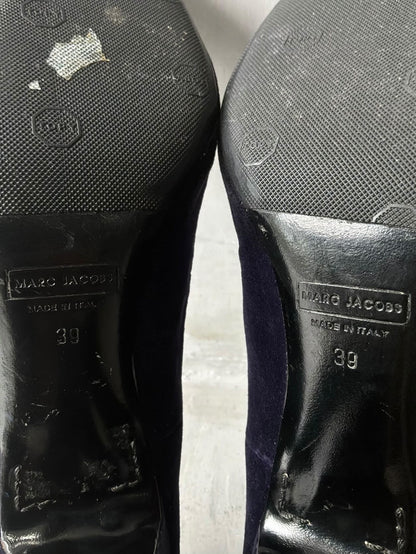 Marc Jacobs Velvet Pumps Heel