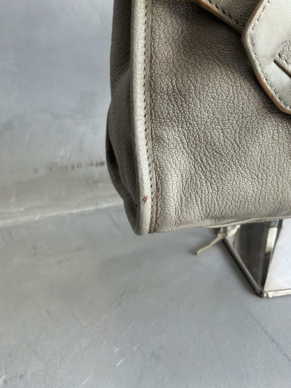 Balenciaga City Metallic Edge Gray in GHW