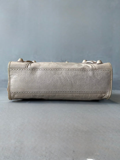 Balenciaga Classic City Light Pink on Brouges Lambskin Bag