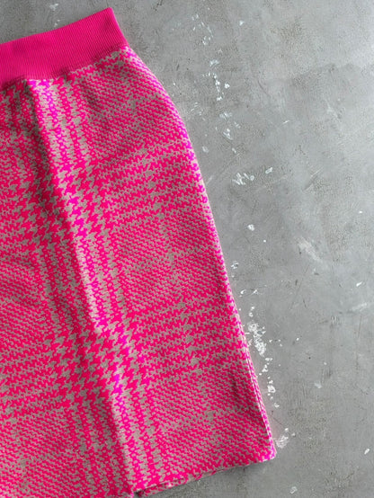 Fendi Pink Long Skirt