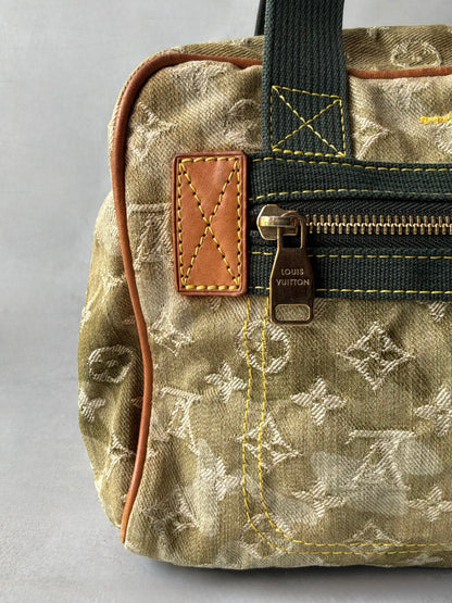 Louis Vuitton x Murakami Monogramouflage Denim Jasmin Bag
