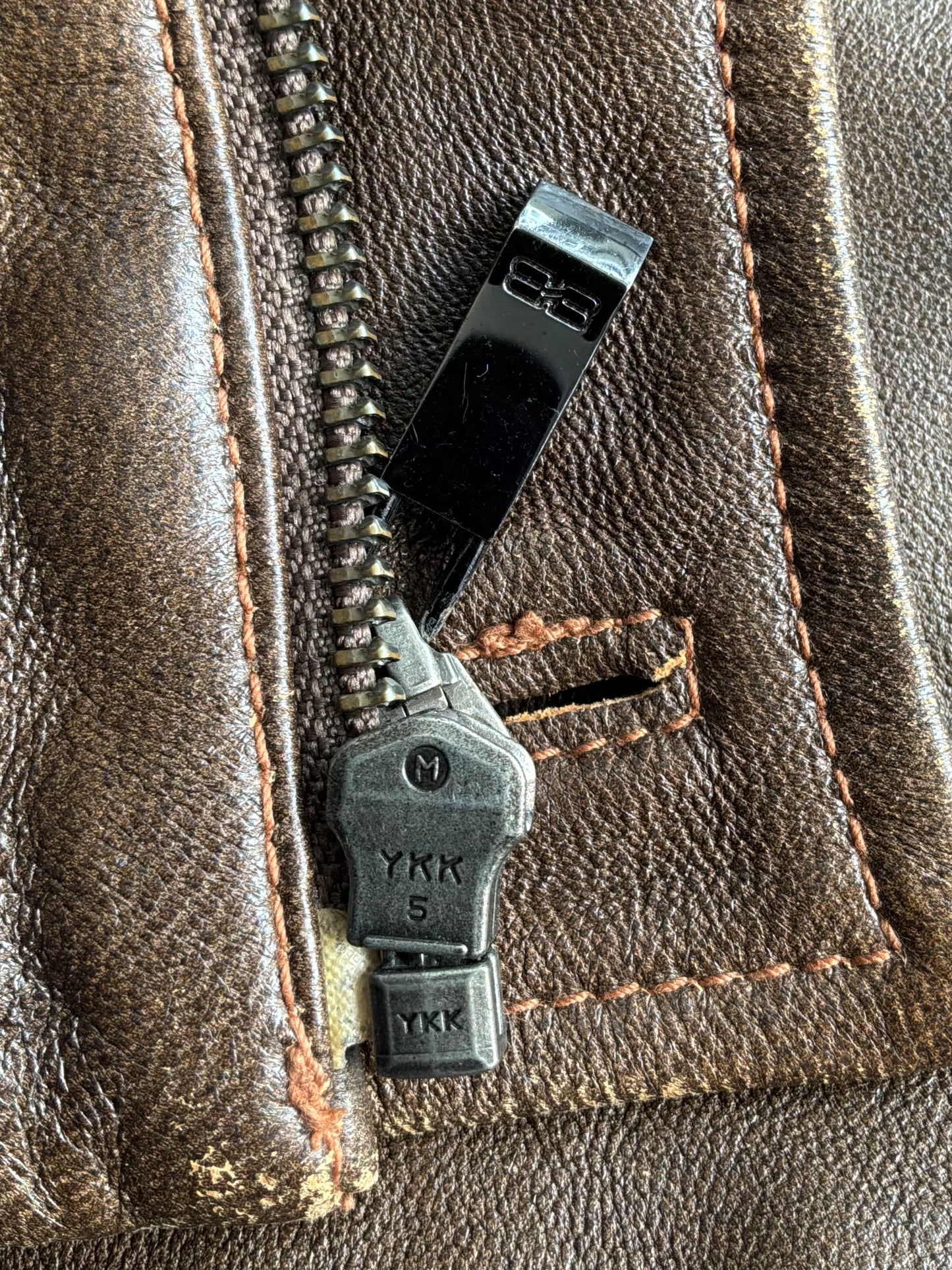 Balenciaga Vintage Brown Leather Jacket