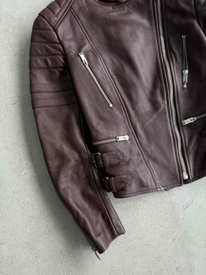Vintage Celine by Phoebe Philo Biker Leather Jacket