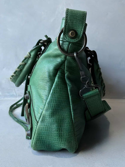 Balenciaga Le First 10th Anniversary Lizard Skin Bag