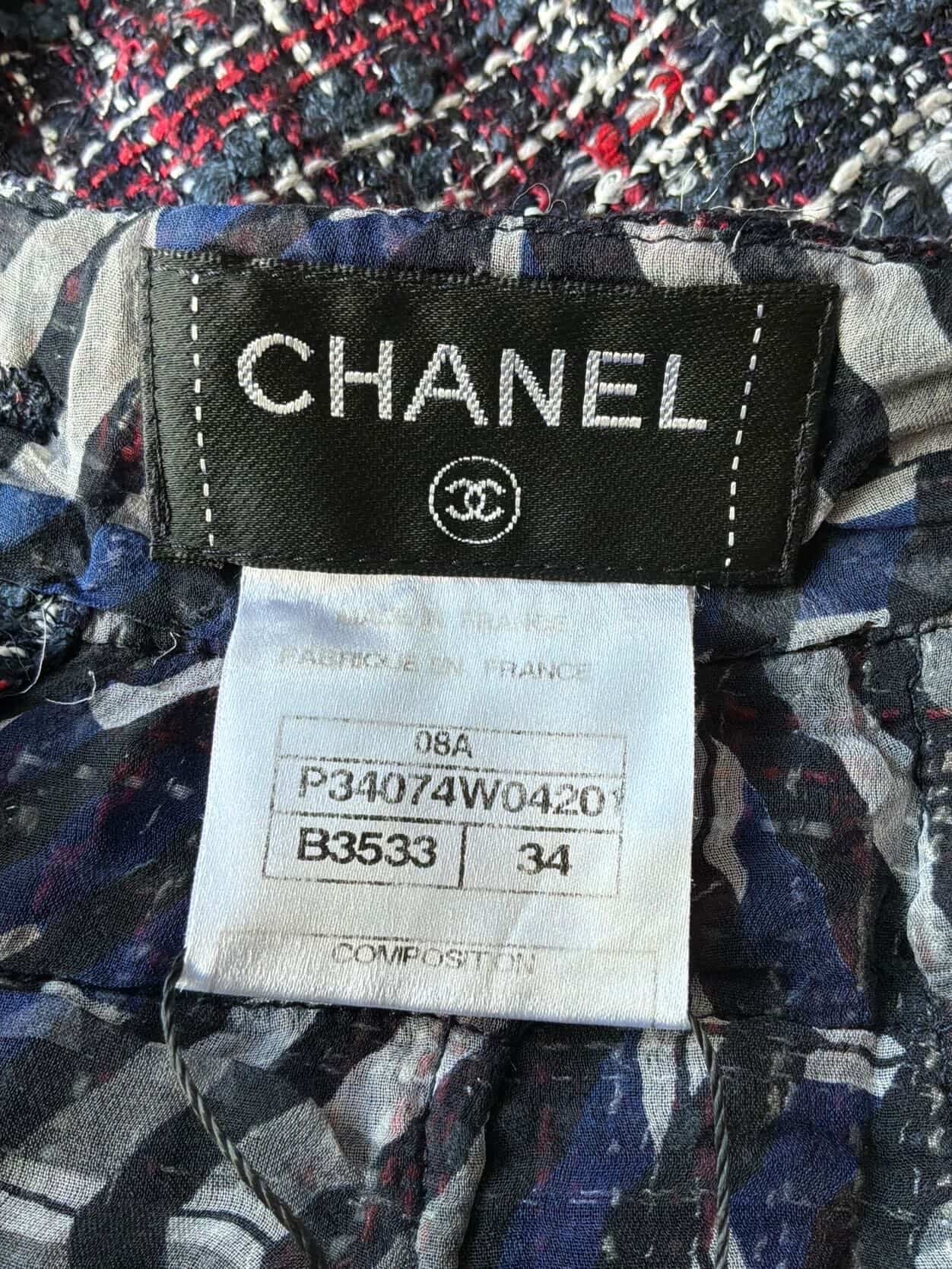 2008 Chanel Tweed Skirt