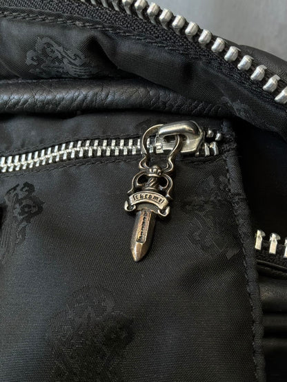90’s Chrome Hearts Cross Embellished Bowler Bag