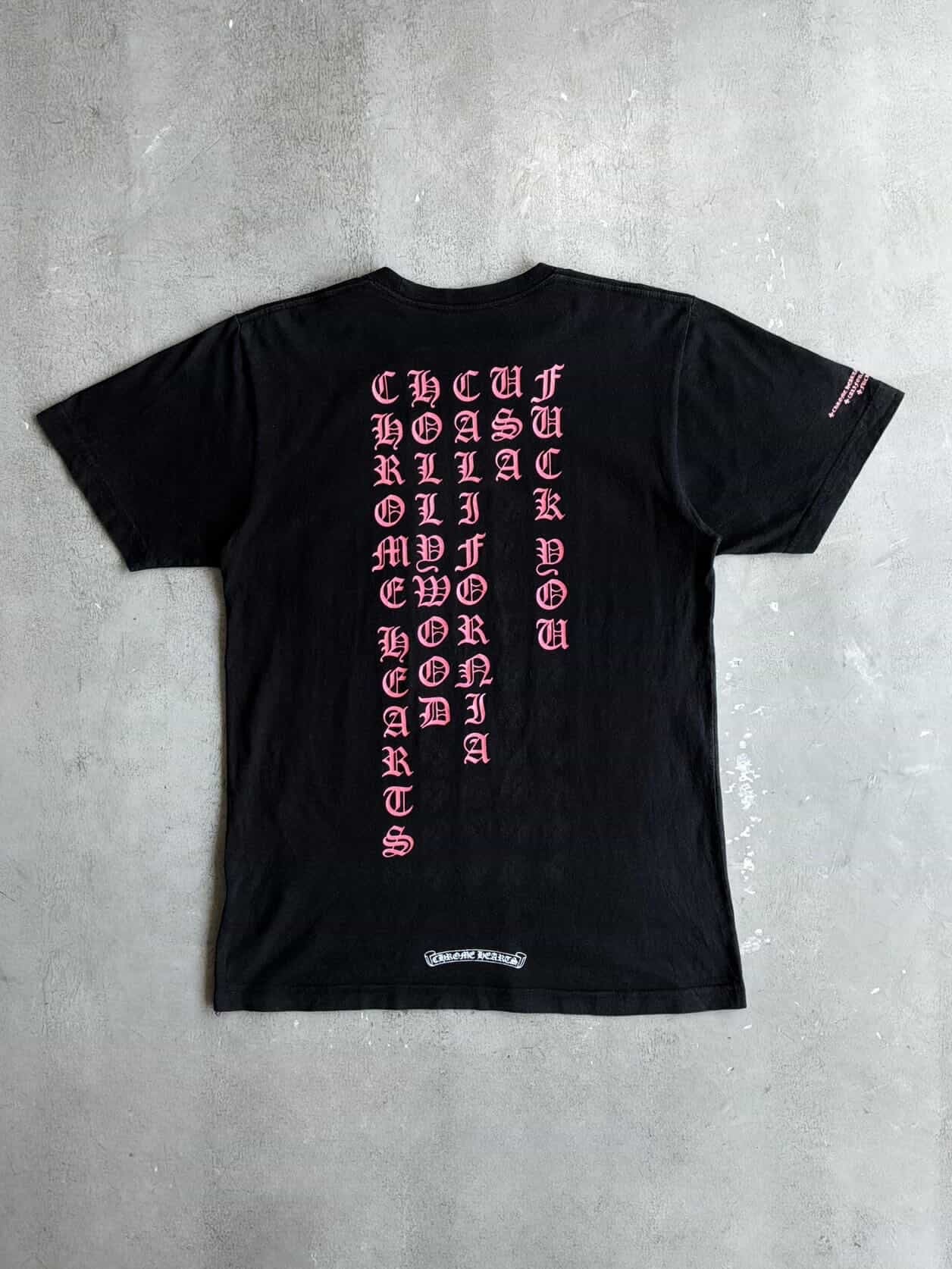 Chrome Hearts Vertical Script Tee
