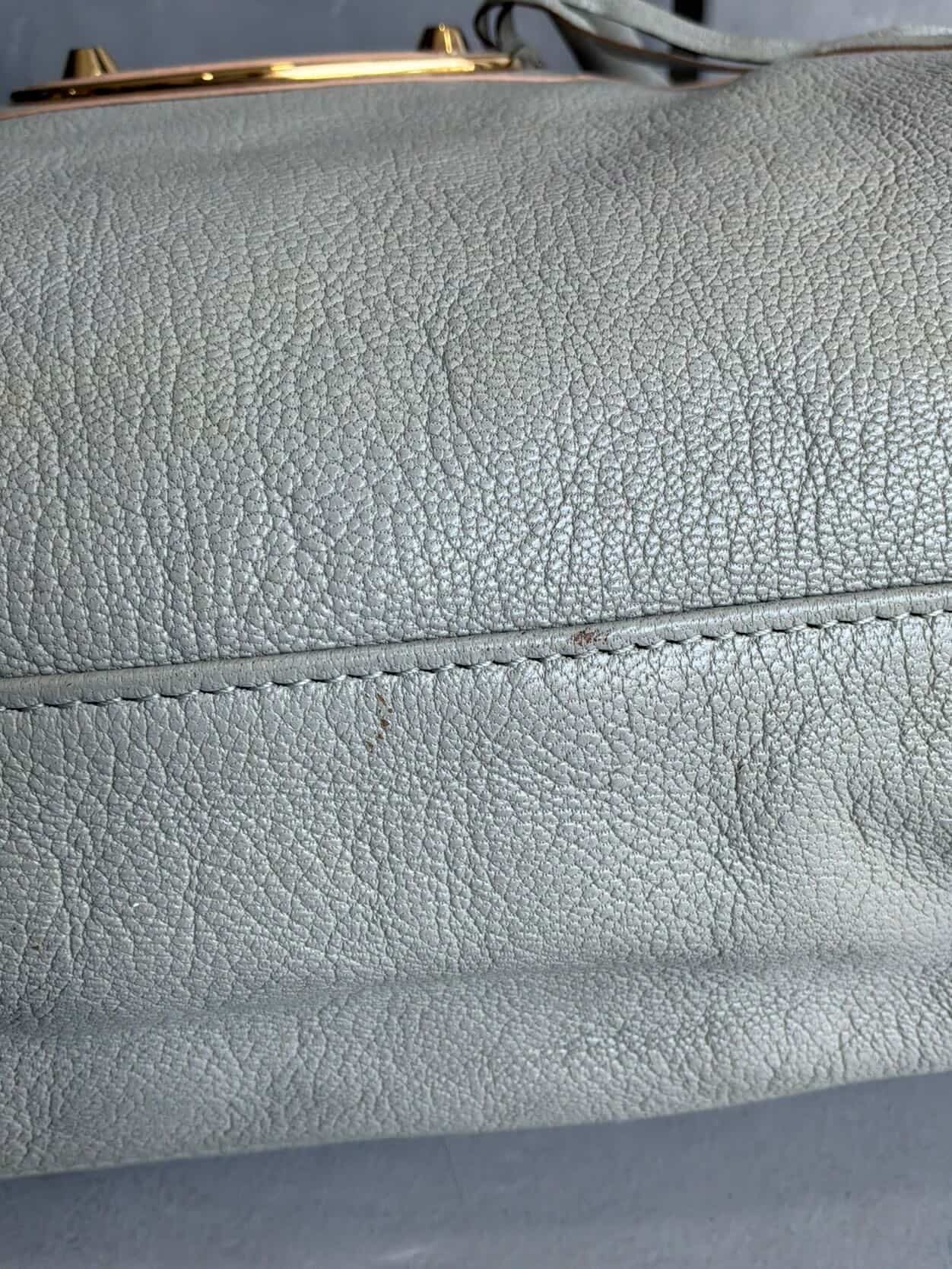 Balenciaga City Metallic Edge Gray in GHW