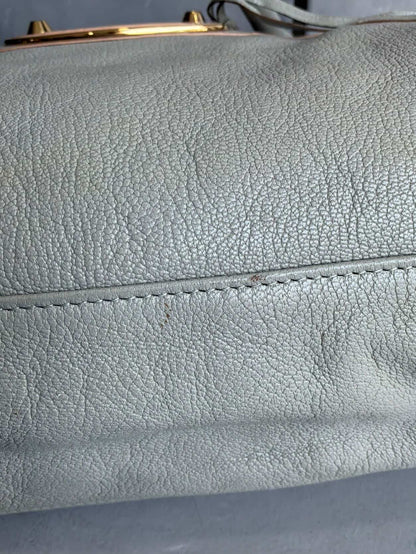 Balenciaga City Metallic Edge Gray in GHW