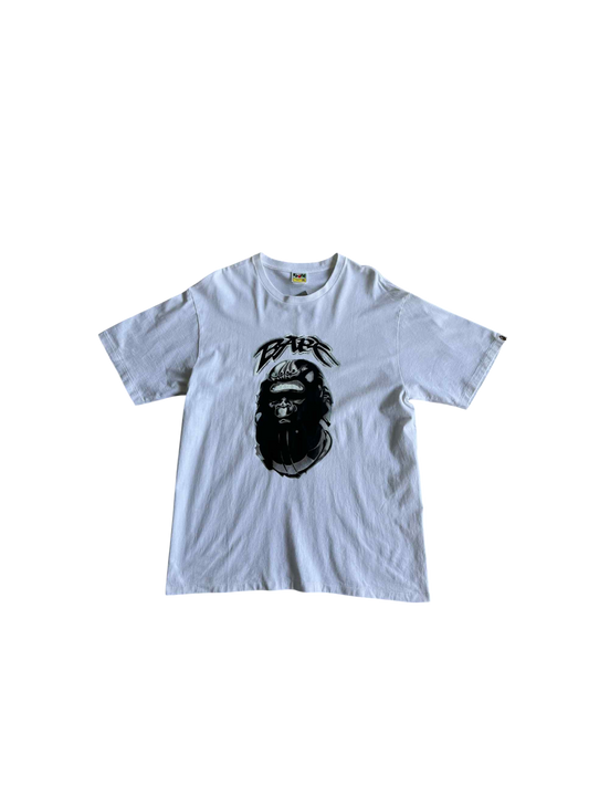Bape Ape Head Graffiti Tee