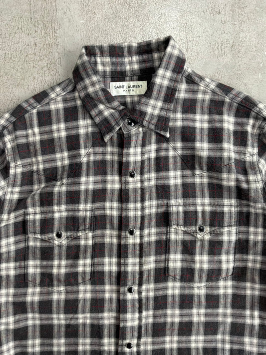 Saint Laurent Paris Flannel