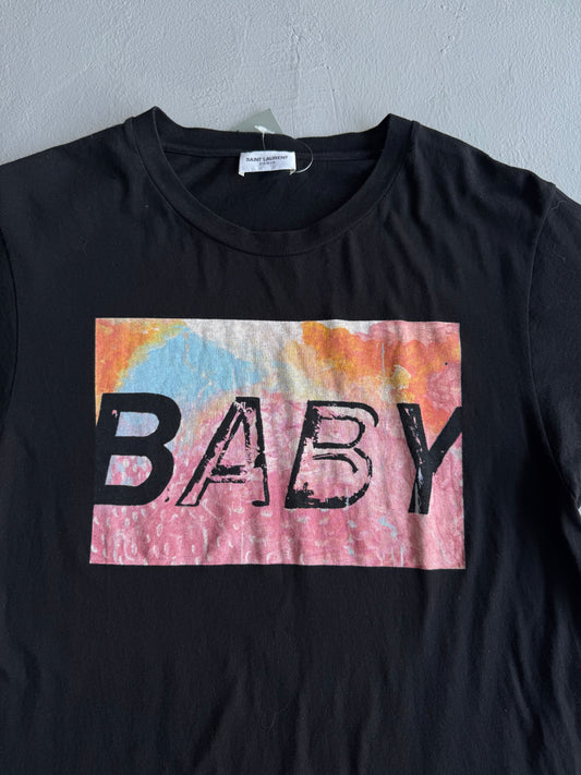 Saint Laurent Paris ‘Baby’ Womens Tee