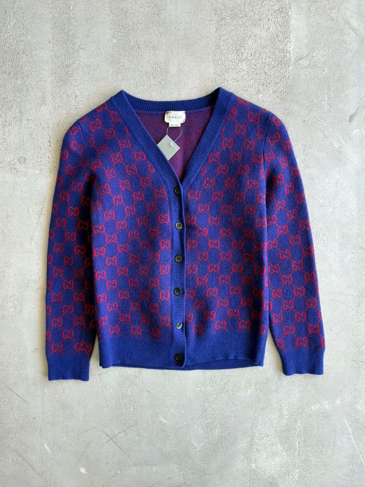 Gucci Kids Monogram Cardigan