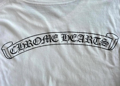 Chrome Hearts Scroll Logo Longsleeves
