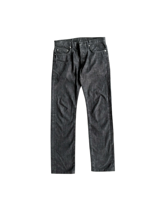 Dior Homme Hedi Slimane  Slim Straight Raw Denim Jeans
