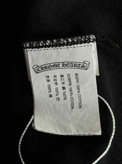 Chrome Hearts Orange Stripes Logo Tee