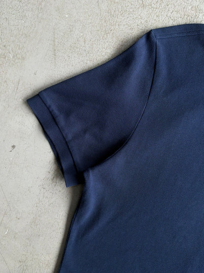Dior Icon Logo Navy Polo Shirt