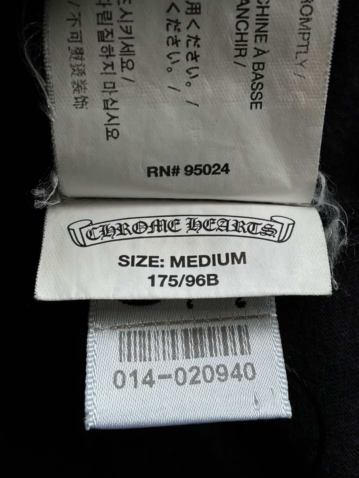 Chrome Hearts Dagger Floral Tee