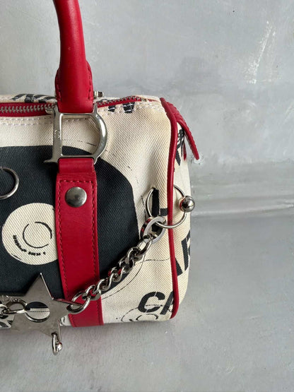 2004 Dior Hardcore Mini Boston Bag