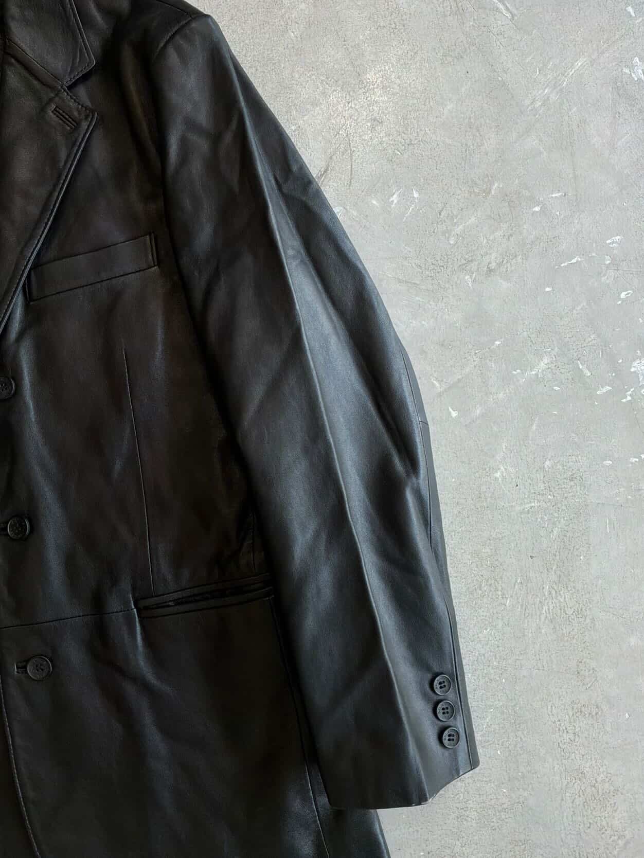 Balenciaga Vintage Leather Coat