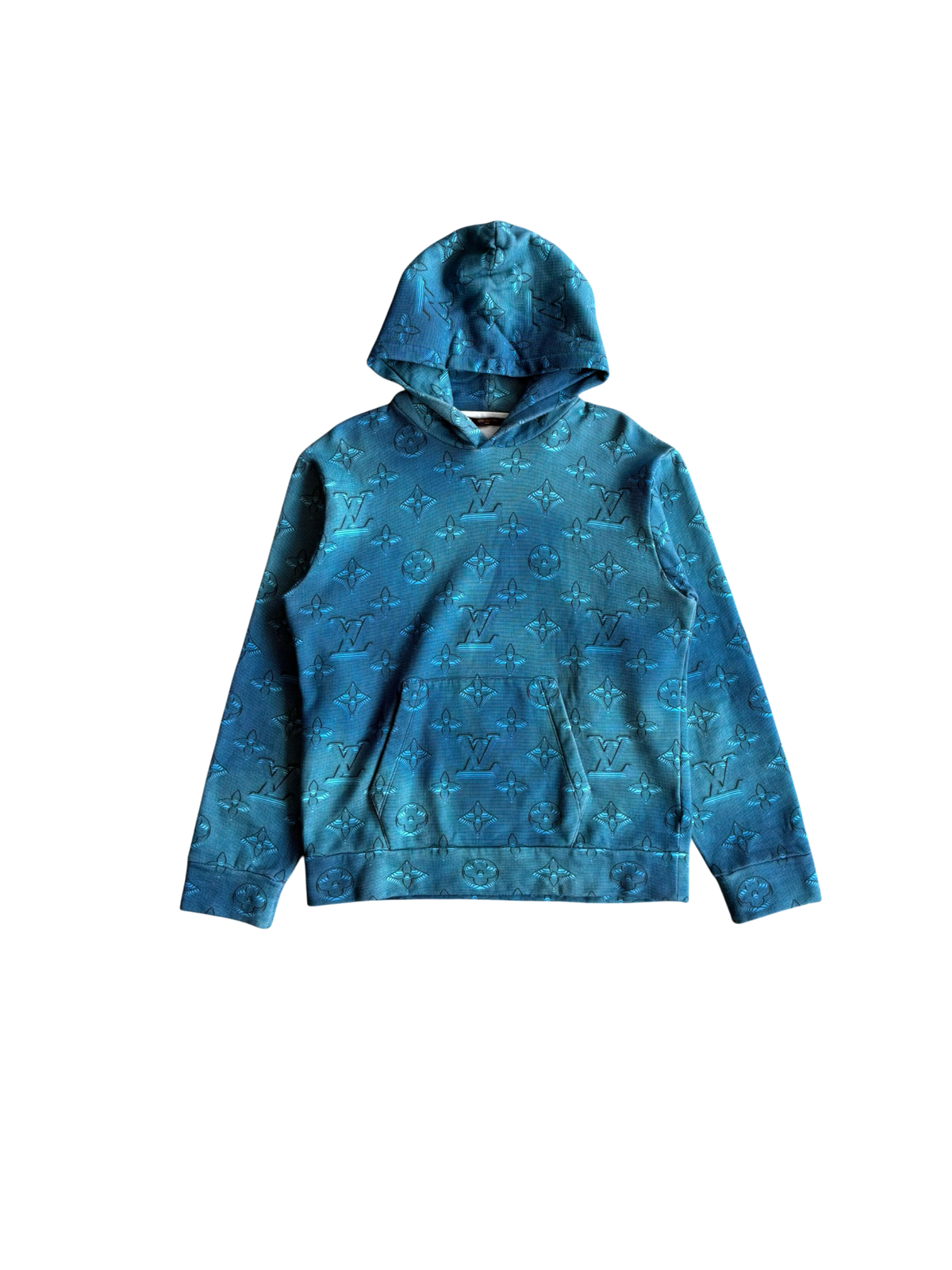Louis Vuitton 2054 Blue Monogram Hoodie