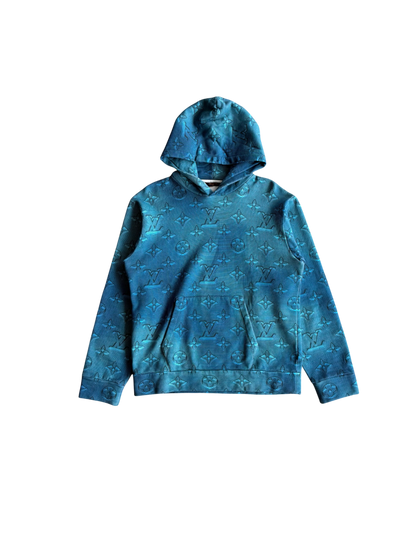 Louis Vuitton 2054 Blue Monogram Hoodie