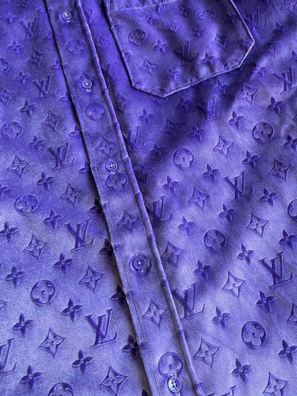 Louis Vuitton Velvet Monogram Shirt