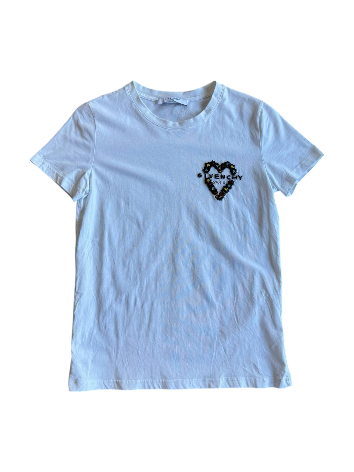 Givenchy Beaded Logo Tee