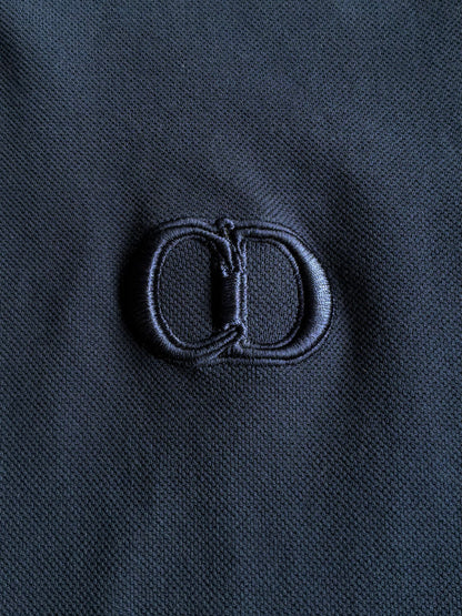 Dior Icon Logo Navy Polo Shirt