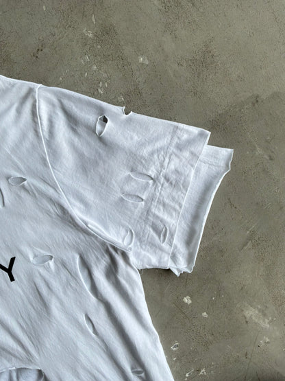 Givenchy Spellout Distressed Tee