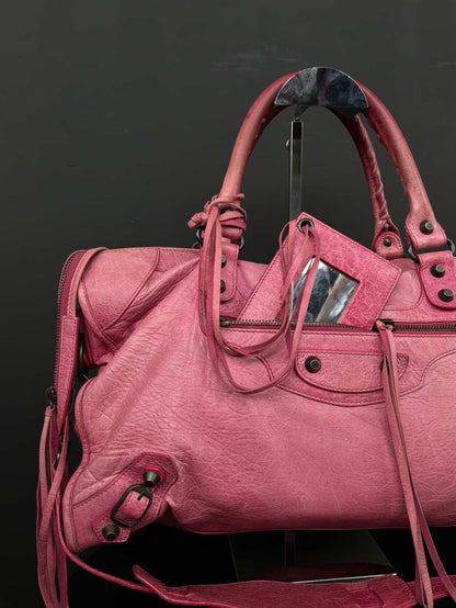 Balenciaga Classic Pink City Bag