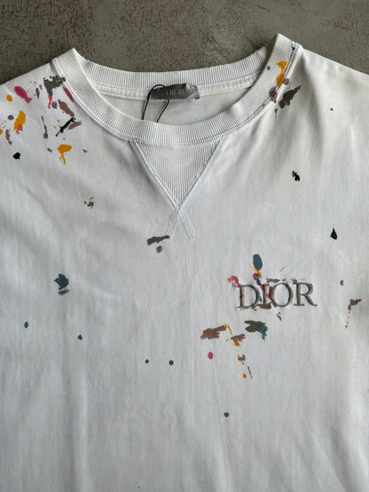Dior Paint Splatter Tee