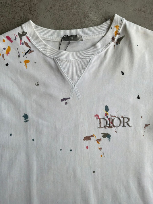Dior Paint Splatter Tee