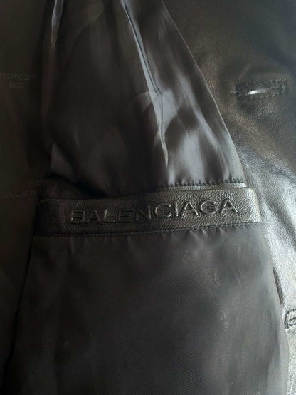 Balenciaga Vintage Leather Coat