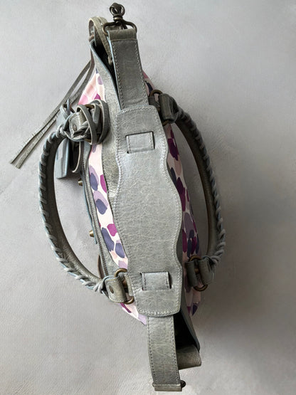 Balenciaga Le First Watercolor Nylon Lambskin Bag