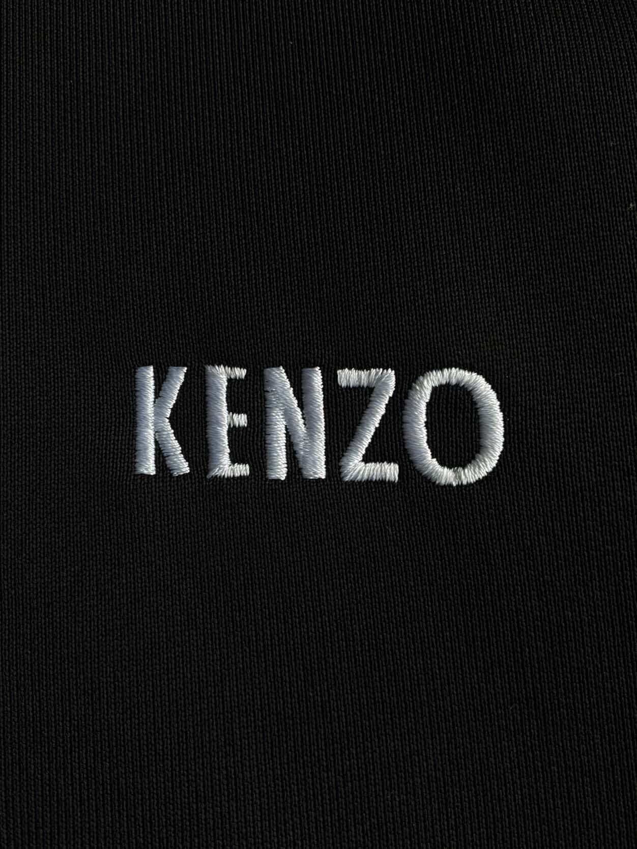 Kenzo Dragon Logo Zip Hoodie